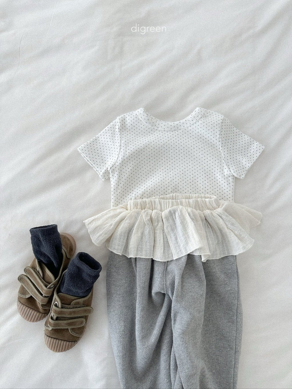 Pantalone con balze Riel