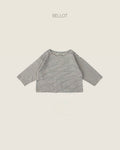 T-shirt a righe mélange